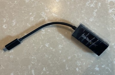 StarTech USB C auf Gigabit Ethernet Adapter schwarz US1GC30B