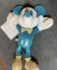 Japan DisneySea 25th Anniversary Mickey Plush Keychain Sparkling Jubilee w Clips — photo 1