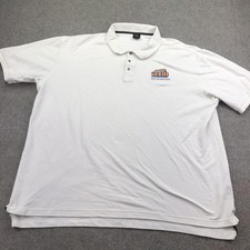 Vintage Super Bowl XXXIII Shirt Mens 3XL White NFL Football Nike Polo 90s