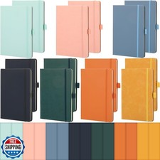 Laumoi 14 Pack Lined Journal Notebooks 5.5 x 8.2 Inch A5 Hardcove