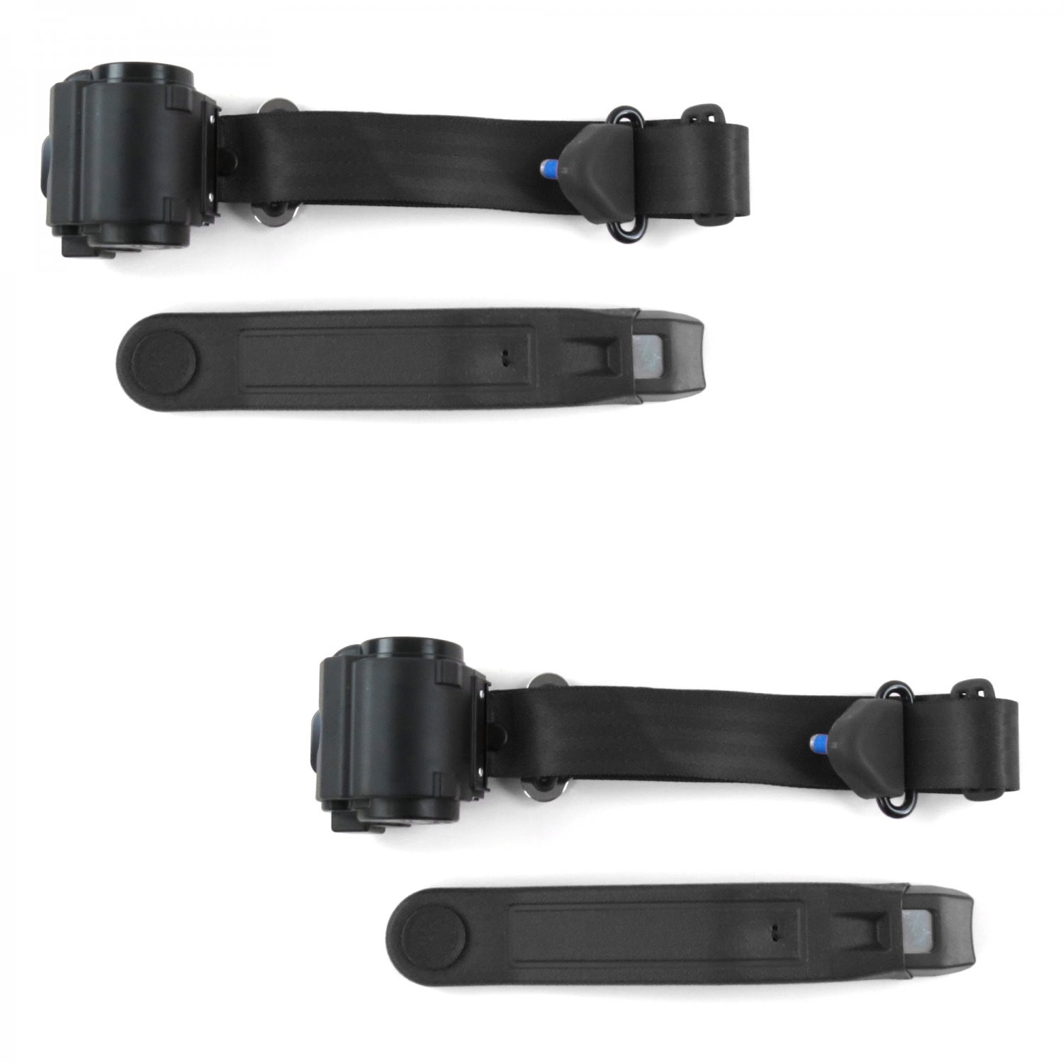 Ford GT40 1964 - 1969 Standard 3pt BK Retract Bucket Seat Belt Kit-2 Belts 