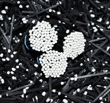 Candle Matches- 500 Black Wooden Sticks White Tips, 4,7 cm 1.85" 