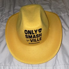 Nashville Predators Cowboy Hat Yellow SGA 4/16/2026 NHL 100 % Felt