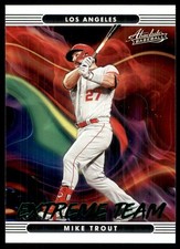 2022 Absolute Extreme Team Green Retail Mike Trout #4