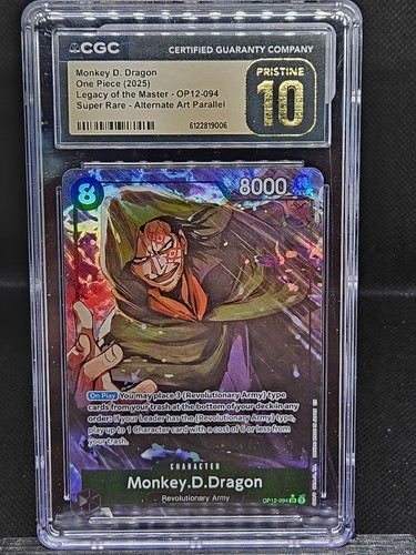 Monkey.D.Dragon (Alternate Art) graded CGC 10 for sale on eBay