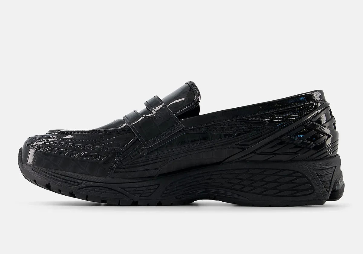 靴 24.5 New Balance U1906LCR Black Croc New Balance 1906L Black Croc Loafers U1906LCR Men's Sizes NEW | eBay