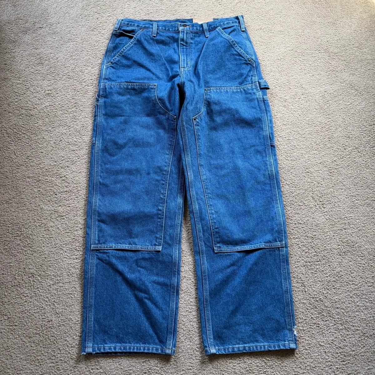 carhartt double knee jeans products for sale | eBay