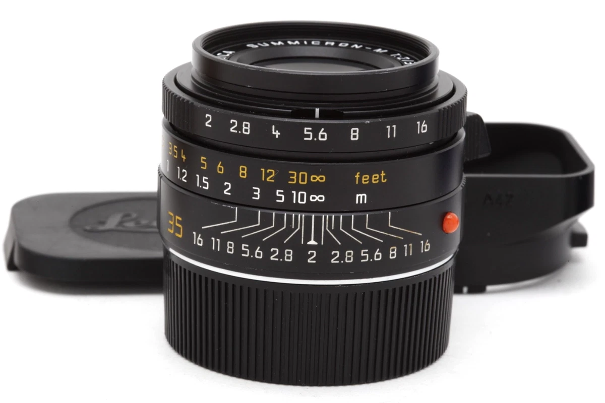 25+ Leica SUMMICRON-M 35mm Focal f/2 Camera Lenses for sale