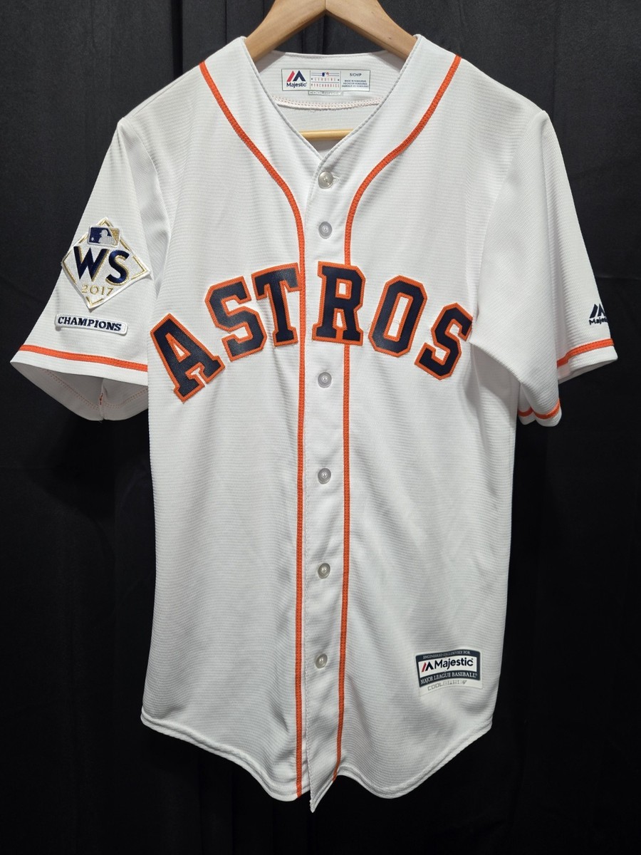 Majestic MLB Houston Astros #4 Springer Jersey Size Small | eBay
