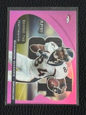 2021 Panini Playoff - Behind the Numbers Shannon Sharpe #BTN-SSH Pink Prizm