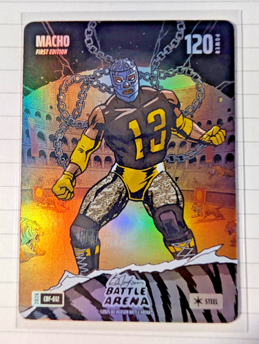 2026 Bo Jackson Battle Arena Macho Manny Machado CBF-612 Steel Coliseum