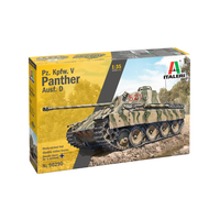 Pz.Kpfw. V Panther Ausf.D Kit 1:35 Italeri Kit Mezzi Militari -D- Neues Modell
