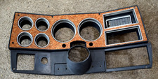 1989-1991 Chevy Gmc Suburban Dash Bezel Cluster Trim Surround Woodgrain See Pics