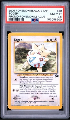 Togepi graded PSA 8.5 for sale on eBay