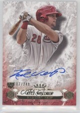 2016 Topps Tier One Breakout Auto 87/249 Kyle Waldrop #BOA-KWL Auto 0f8