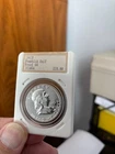 1961 Proof Franklin Half Dollar, Hannes Tulving Old Holder Rattler  sized holder