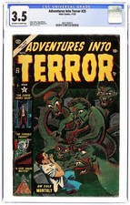 Adventures into Terror #25 CGC 3.5 1953 4031350012