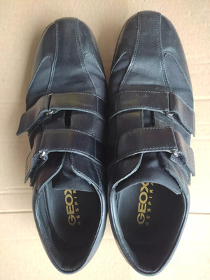 Elegante Herrenschuhe Schwarz Geox Gr. 41