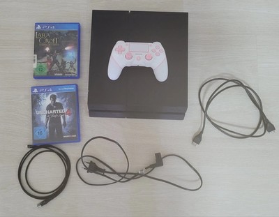 PlayStation 4 500GB Schwarz, CUH1216A, Inkl. Controller