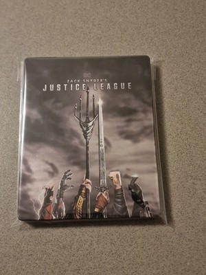 Zack Snyder s Justice League 4K UHD & Bluray , Limited Steelbook