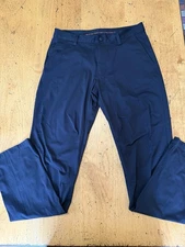 Rhone Commuter Pants Mens 31x32 Black Performance Stretch Athleisure Pants