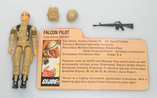Vintage 1983 Tan Grunt Falcon Pilot G.I. GI Joe 100% Complete v2 Figure 3.75 Lot