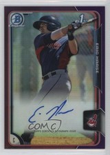 2015 Bowman Chrome Prospects Purple Refractor /250 Eric Haase #BCAP-EH Auto 4l3