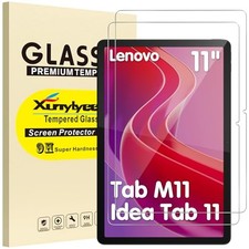 2-Pack Screen Protector for Lenovo Tab M11/Idea Tab 11 Inch 2025 Tempered Glass