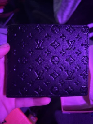Black Engraved Monogram, Louis Vuitton Wallet