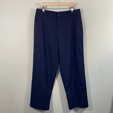 Nike Golf Navy Victory Water Repellent Straight Leg Pants Size 34 FZ7458 NWT