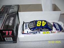  48 JIMMIE JOHNSON "LOWES HENDRICK MOTORPSORTS" 1/24 2011 ACTION