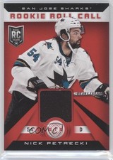 2013-14 Totally Certified Rookie Roll Call Red Jersey Nicholas Petrecki Nick 0f4