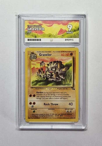 Graveler 1999 Fossil 37/62 - ACE 9 MINT