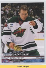 2025-26 Upper Deck Series 1 UD Canvas Filip Gustavsson #C-59 READ 1p29