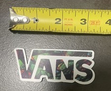 Vans Off The Wall Skateboard Decal Sticker 3 1/4 Brand New