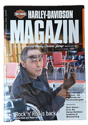 Zeitschrift HARLEY-DAVIDSON Magazin Ausgabe: 2/2006 mit Peter Kraus