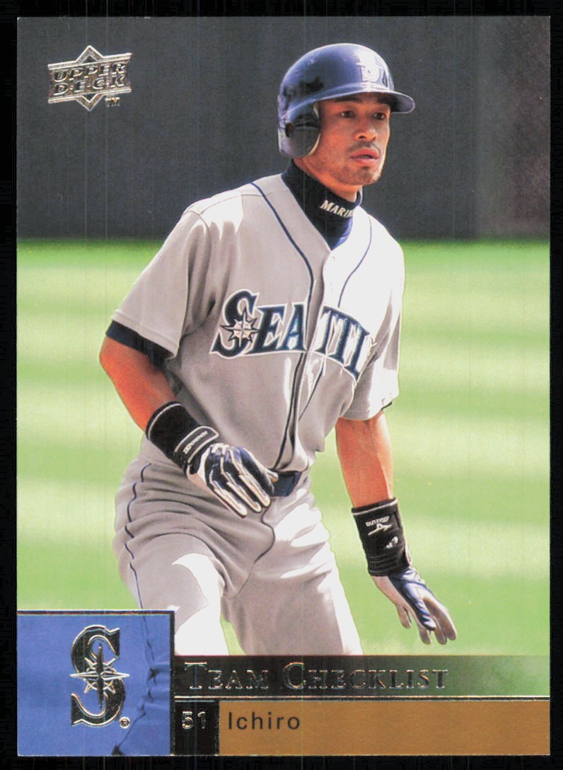 2009 Upper Deck Ichiro Suzuki Seattle Mariners #499