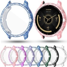 7 Pack Richone Bling Cases Compatible Garmin Venu 3S Watch Soft Tpu Diamonds