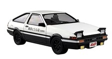 Aoshima Bunka Kyozai AOSHIMA Initial D No.5 Takumi Fujiwara AE86 Trueno Volume 1