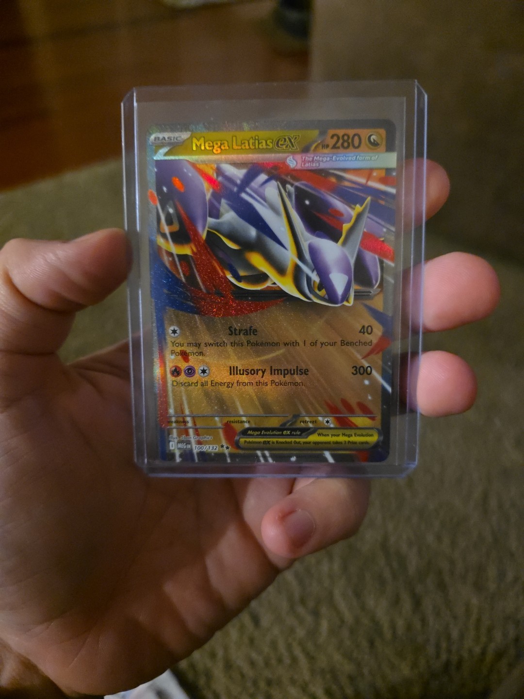 Mega Latias ex - Double Rare ME01: Mega Evolution 100/132 LP