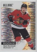2023 Upper Deck Allure Rookies Gold Glitter Bomb /199 Kevin Korchinski #121 g3b