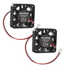 2-Pack 40mm x 10mm DC 12V Brushless Cooling Fan, 4010 Smart Fan for 12V-2Pack