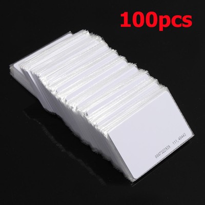 100Pcs RFID 125KHz Proximity Türsteuerung Eintrag Control Zugang EM Karte 0.9mm