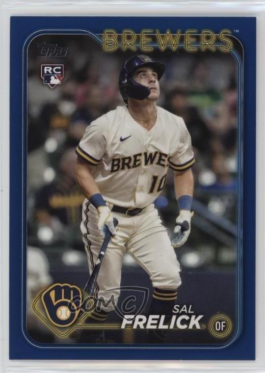 2024 Topps Series 1 Retail Royal Blue Sal Frelick #76 19yg