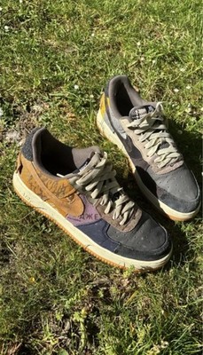 Nike Air Force 1 Low Travis Scott Cactus Jack CN2405-900 Größe EU46 / US1