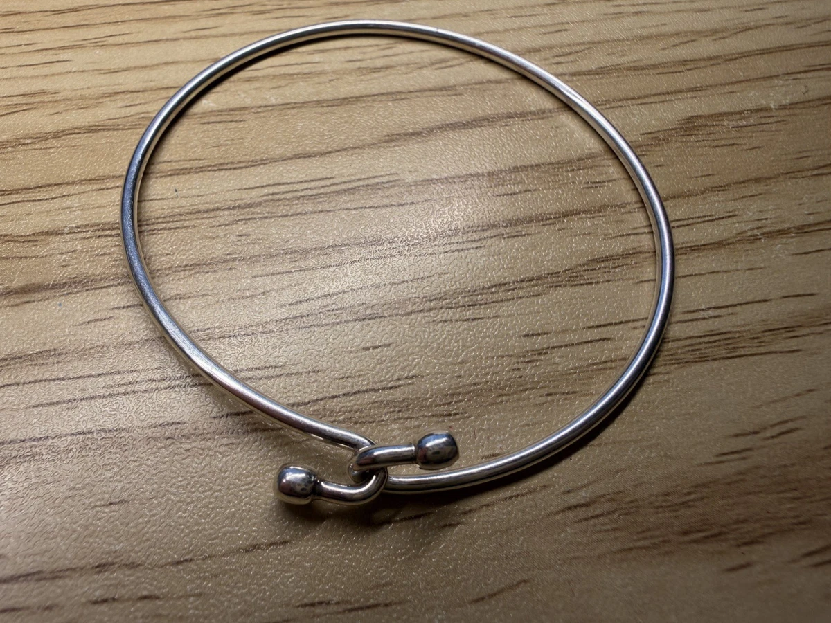 Tiffany Hook Bracelet In Fine Bracelets Without Stones for sale | eBay