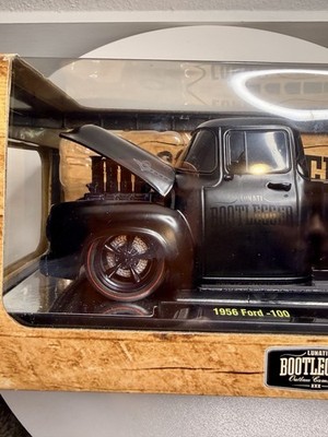 M2 Machines 1956 Ford F-100 Bootlegger R99 1:24 Chase Black