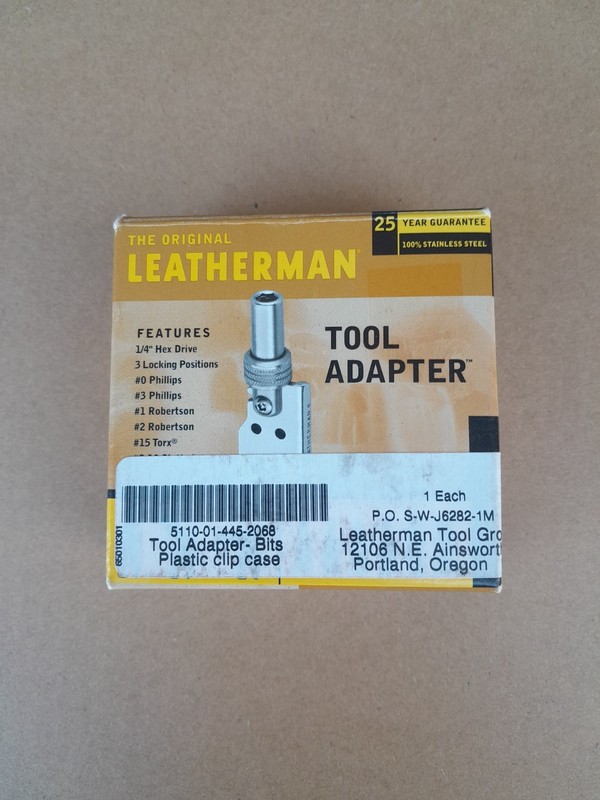 NEW Leatherman Tool Adapter