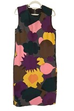 mina perhonen flower basket wool silk sleeveless dress -unused-Shipping from