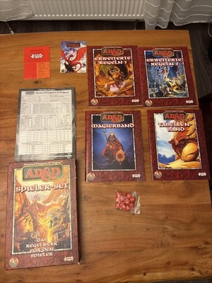Dungeons & Dragons AD&D Spieler-Set Das Regelwerk für den Spieler Nicht Komplett